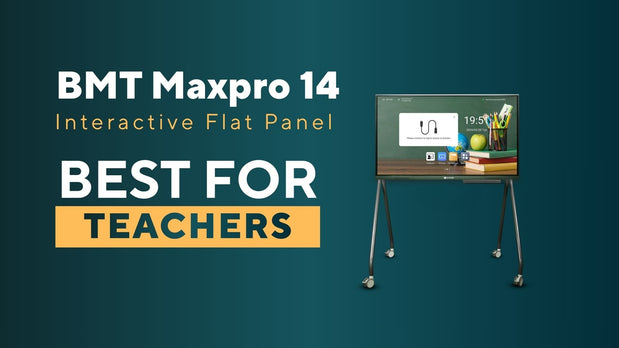 Benchmark MaxPro Ultra Interactive Flat Panel | Best Smart Board for Online Teaching & Classrooms
