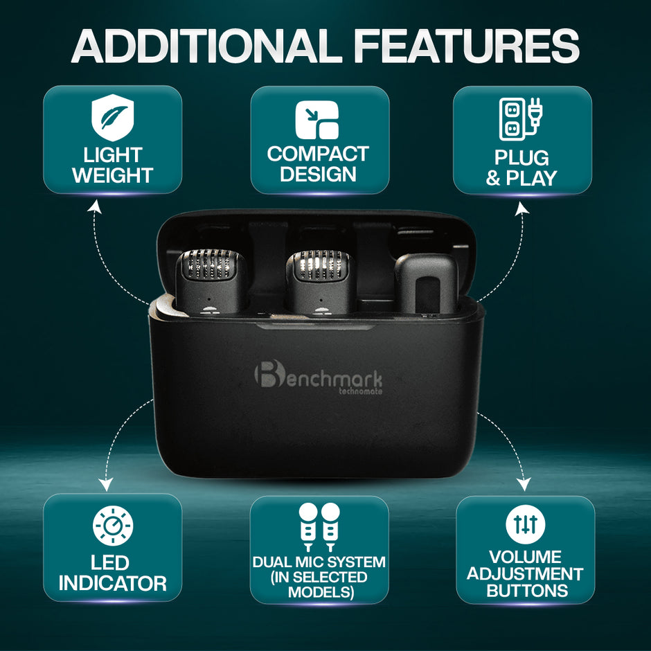 Benchmark Wireless Microphone Receiver |  Best Wireless Mic