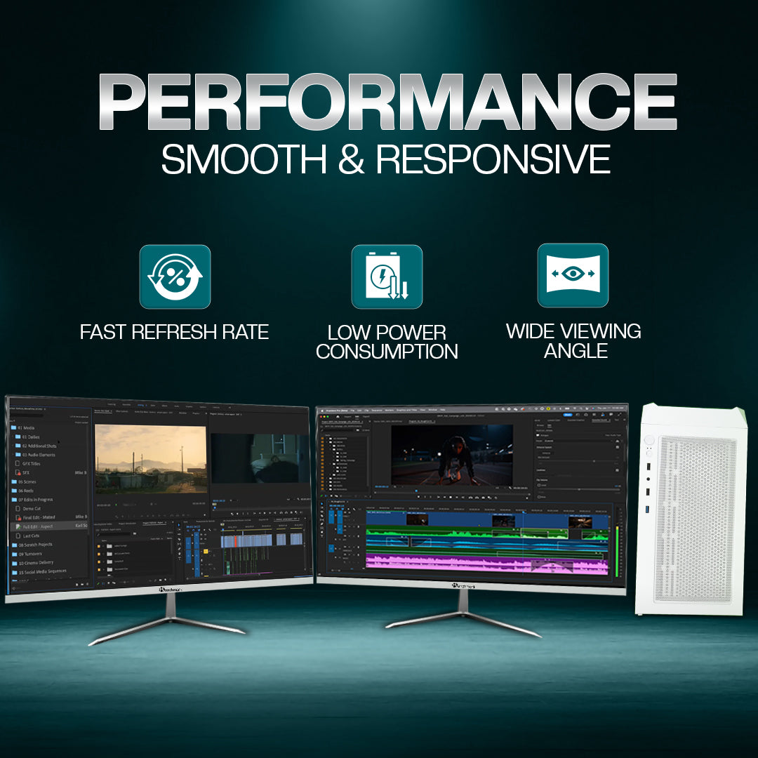 Benchmark Technomate 24-inch Monitor | Best Monitor for Video Editing