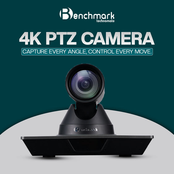 Camera for Teachers | 4K PTZ Camera for Classroom | Online Teaching Camera | Benchmark 4K PTZ Camera