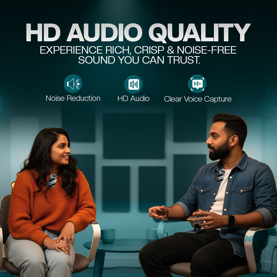 Benchmark B2-Pro Wireless Lavalier Microphone | Best Wireless Microphone