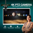Camera for Teachers | 4K PTZ Camera for Classroom | Online Teaching Camera | Benchmark 4K PTZ Camera