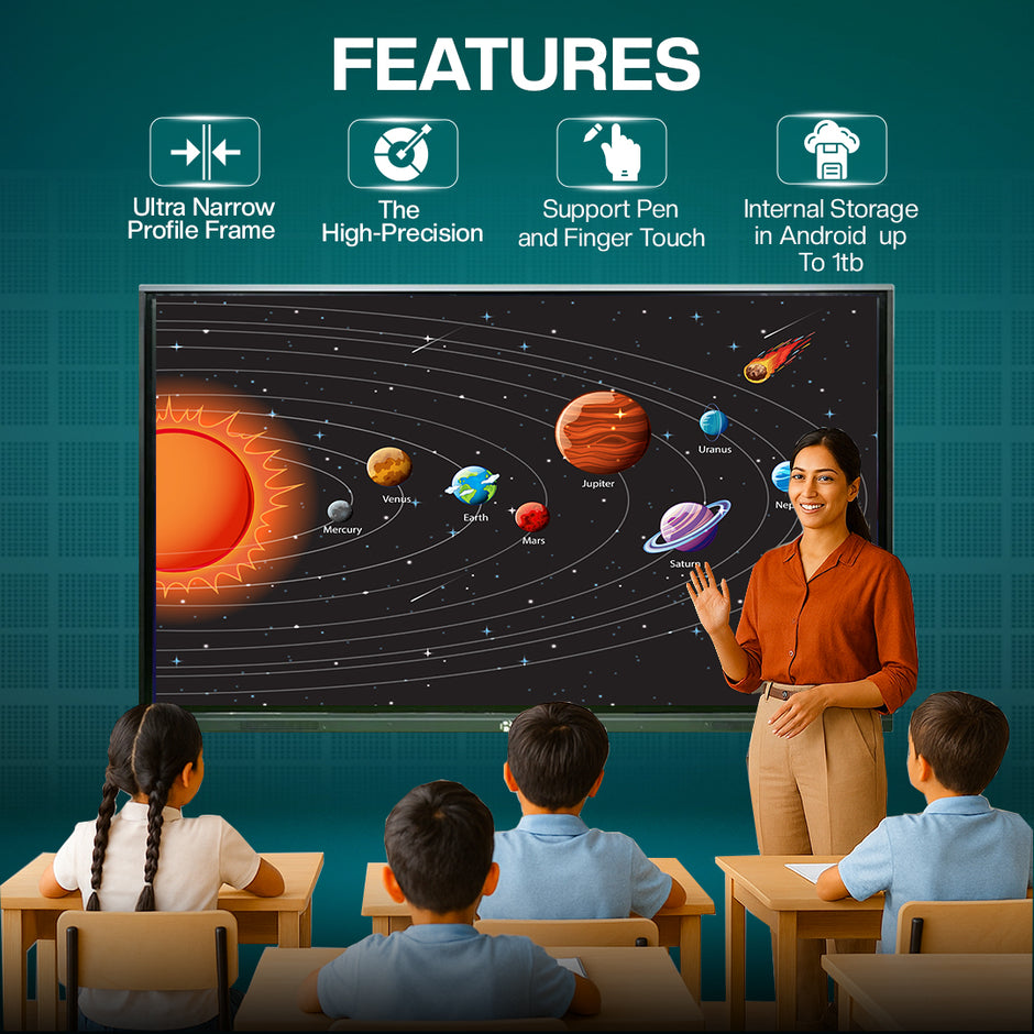 Benchmark Classic Series with Android 14 | Digital Board for Online Teaching