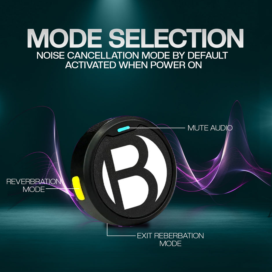 Benchmark VC-1 Button Wireless Microphone | Microphone for creators