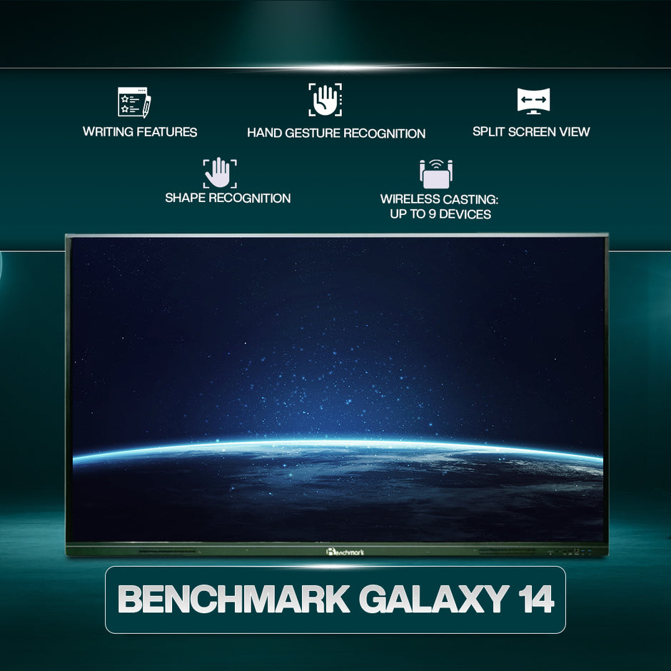 Benchmark GALAXY 14 Interactive Flat Panel | Best Digital Board for Online Teaching