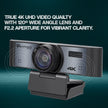 Benchmark Technomate BMTC18 4K Webcam | Best Webcam camera for Online Meetings