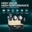 Benchmark VOX Air Go-II Premium Dual Wireless Microphone | Wireless Mic for Teachers