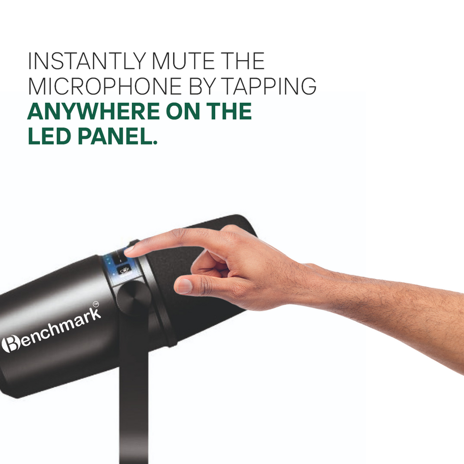 Benchmark Podcast Microphone | Mic for Podcast | Best Mic for Podcast Studio