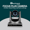 Benchmark Focus Plus Camera | Camera for Teaching Online | Online teaching camera setup