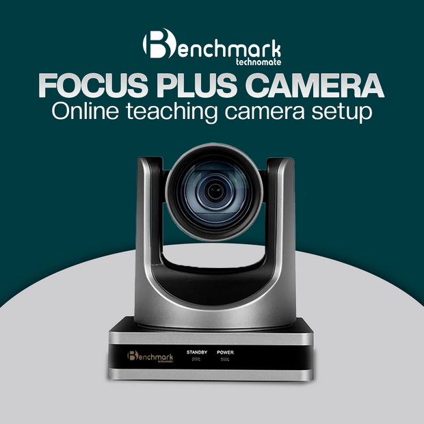 Benchmark Focus Plus Camera | Camera for Teaching Online | Online teaching camera setup