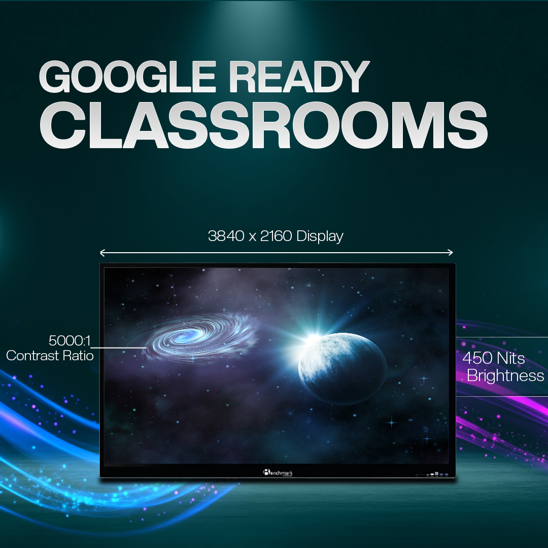 Benchmark MaxPro Ultra Interactive Flat Panel | Smart Board for Online Teaching
