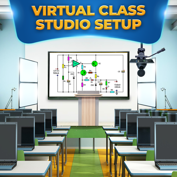 Virtual Class Studio Setup | Best Tools and Equipment for Online Teaching