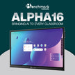 Benchmark Alpha 16 Interactive Flat Panel | Smart Board for Online Teaching