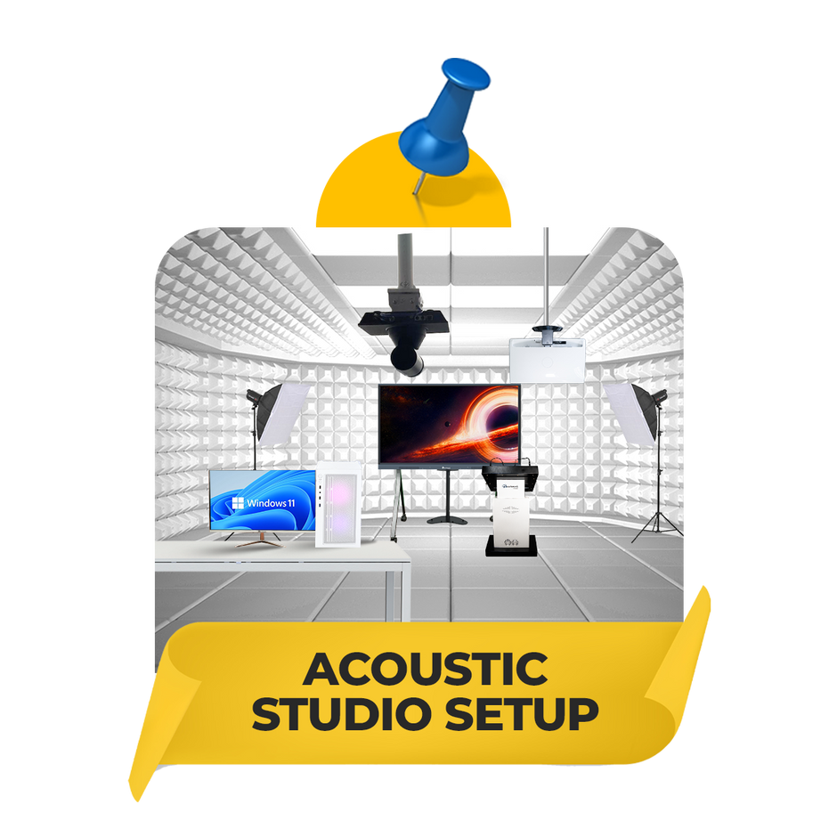 Acoustic Studio Setup | Professional Sound Recording & Production Solution