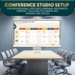 Online Class Studio Setup | Teaching Studio Setup | Benchmark Digital Panel Without OPS