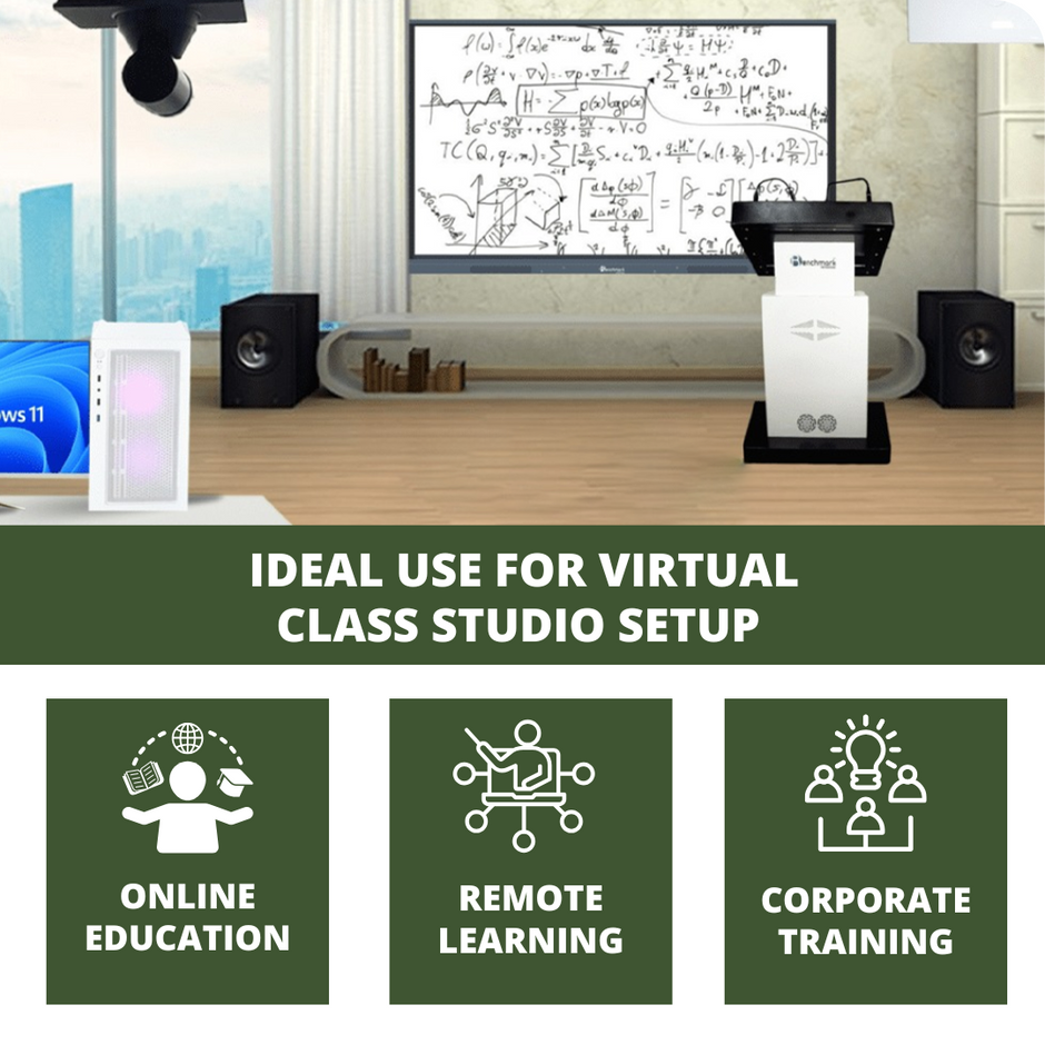 Virtual Class Studio Setup | Best Tools and Equipment for Online Teaching