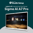 Benchmark Sigma AI A7 Pro Interactive Flat Panel