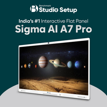 Benchmark Sigma AI A7 Pro Interactive Flat Panel