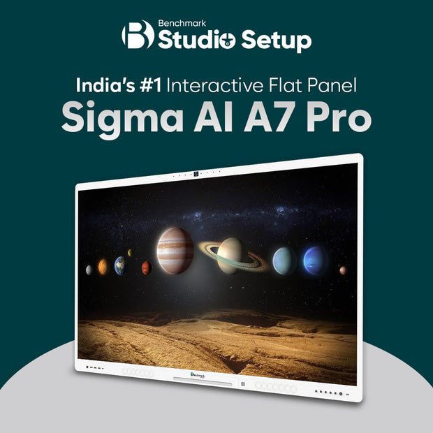 Benchmark Sigma AI A7 Pro Interactive Flat Panel