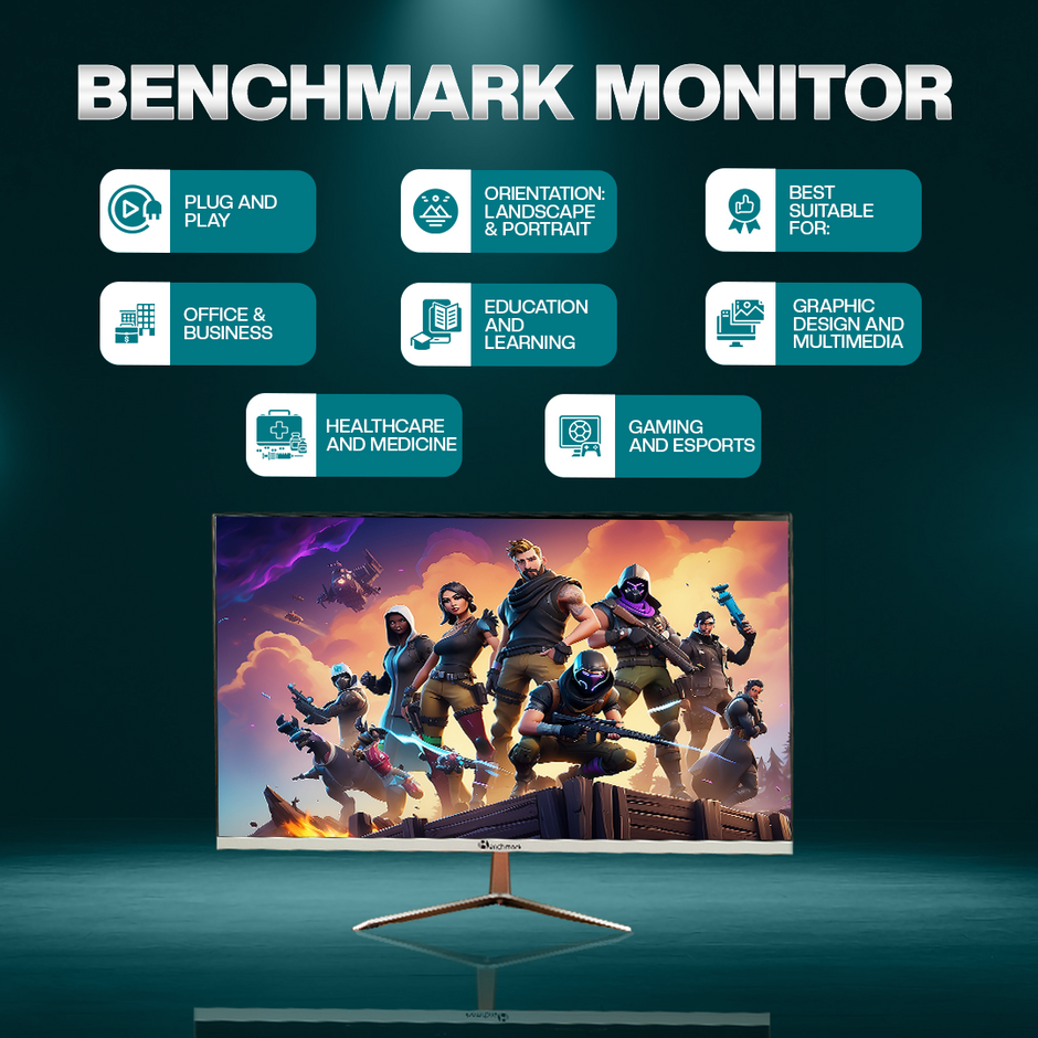Benchmark Rainbow Silver Pack | Studio Setup | Studio Setup for Creators