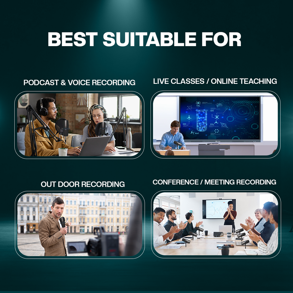 Benchmark Podcast Microphone | Mic for Podcast | Best Mic for Podcast Studio