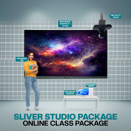 Benchmark Rainbow Silver Pack | Studio Setup | Studio Setup for Creators