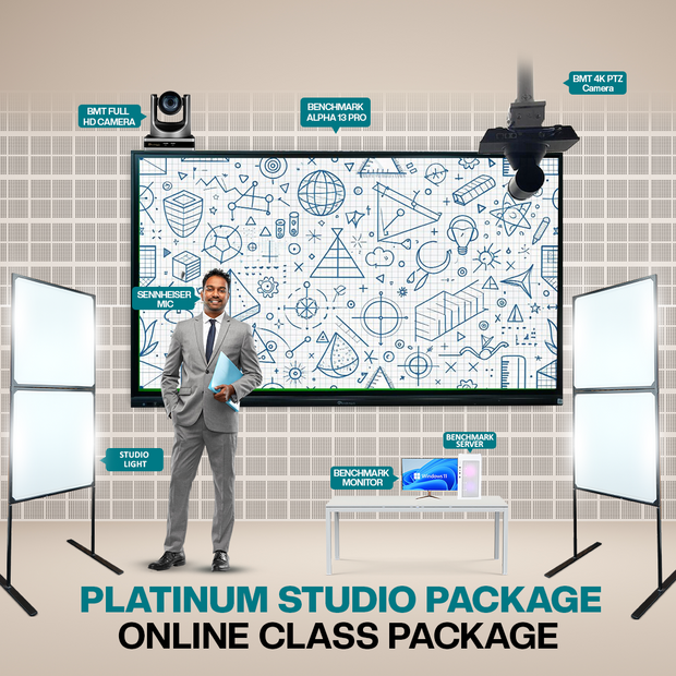 Benchmark Rainbow Platinum Pack | Studio Setup for Teachers | Studio Setup for Creators