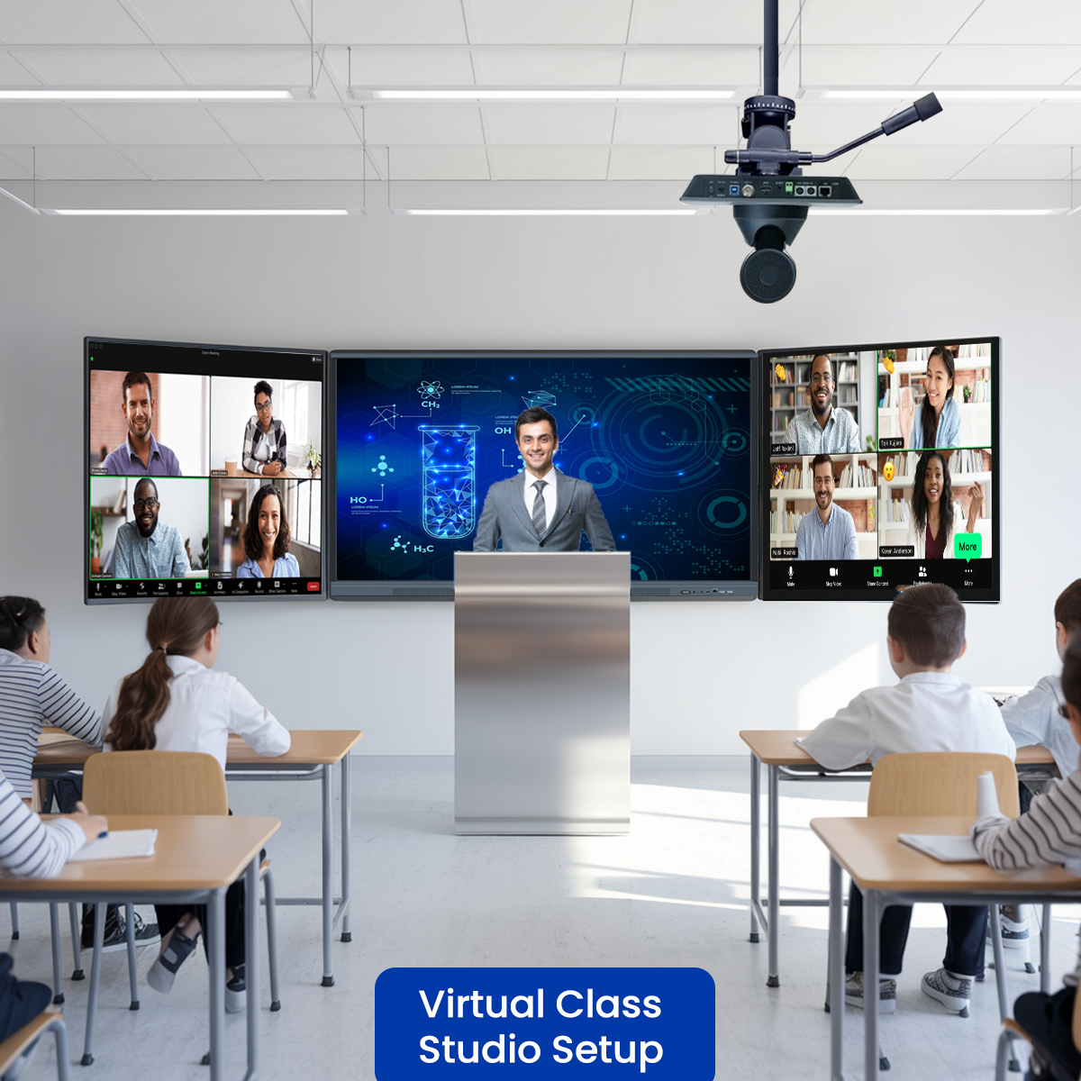 Virtual Class Studio Setup | Best Tools and Equipment for Online Teach ...